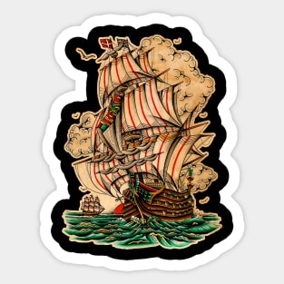 Sail Away Sticker